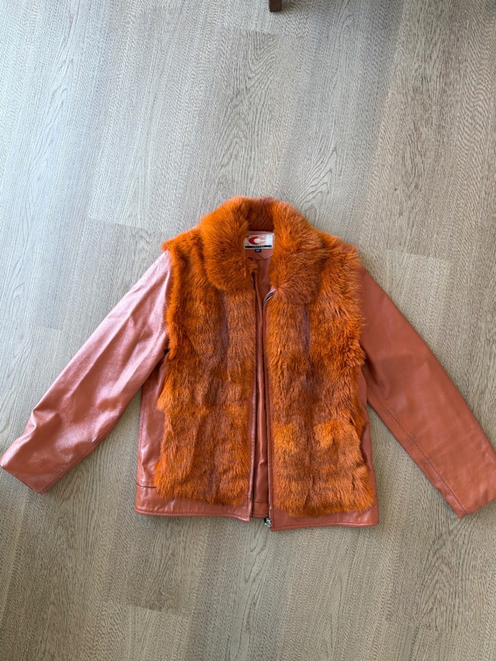 Vintage Korean Lambskin & Wild Fur Jacket
